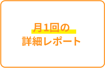 月1回の詳細レポート