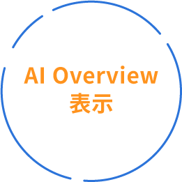 AI Overview表示