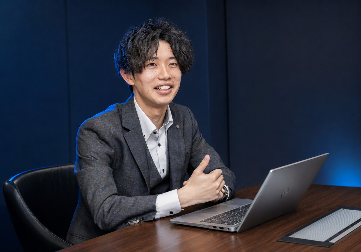 営業職として活躍するTさんのイメージ