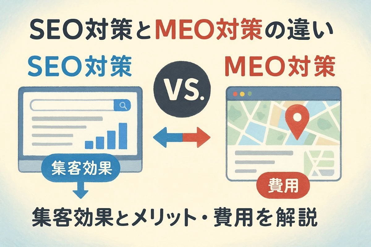 seo対策とmeo対策の違いを徹底比較｜集客効果とメリット・費用の全ポイント解説