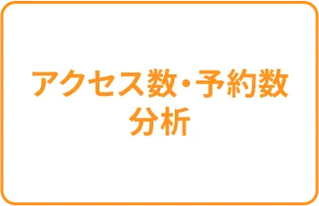 アクセス数・予約数分析