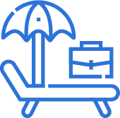 長期休暇取得可能